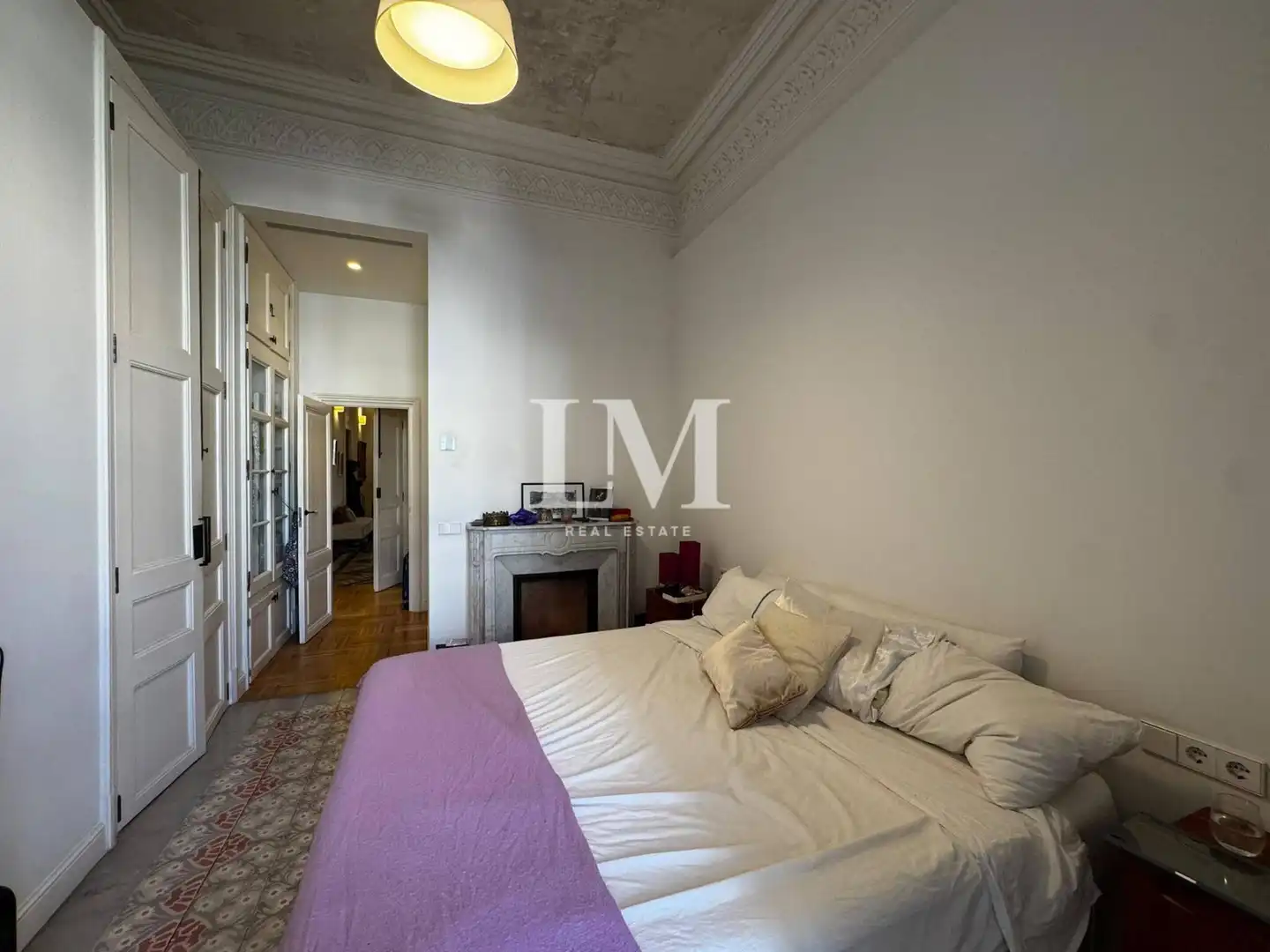 Dormitori de Apartament de lloguer en Eixample