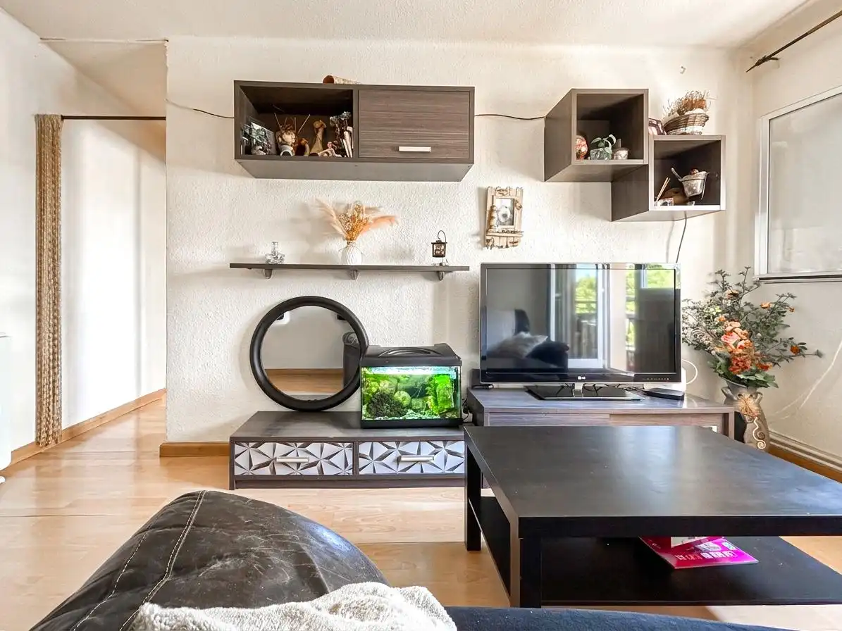 Sala d'estar de Pis en venda en  Madrid Capital amb Aire condicionat, Calefacció i Terrassa