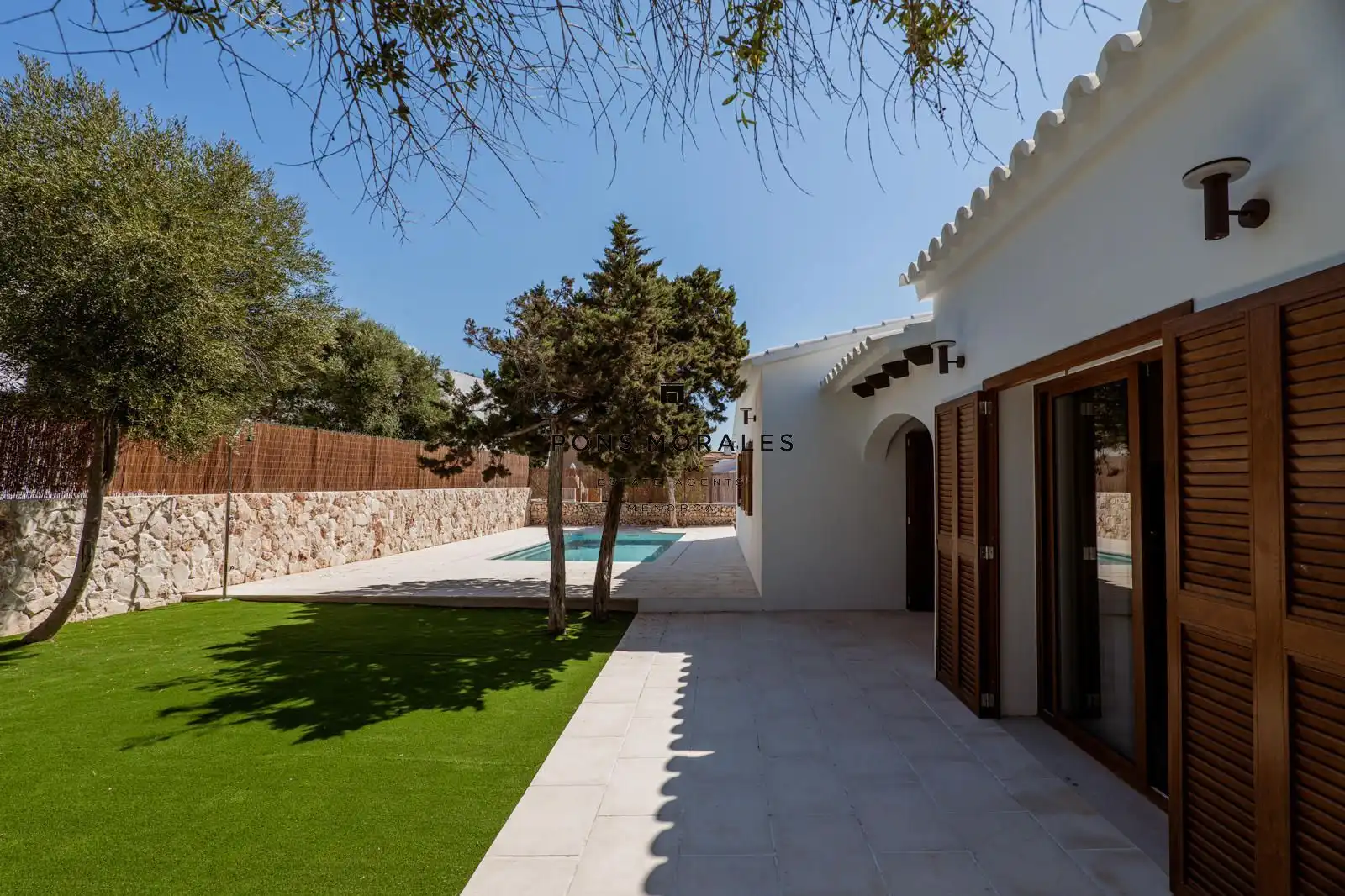 Vista exterior de Casa o chalet en venta en Ciutadella de Menorca con Aire acondicionado, Calefacción y Piscina