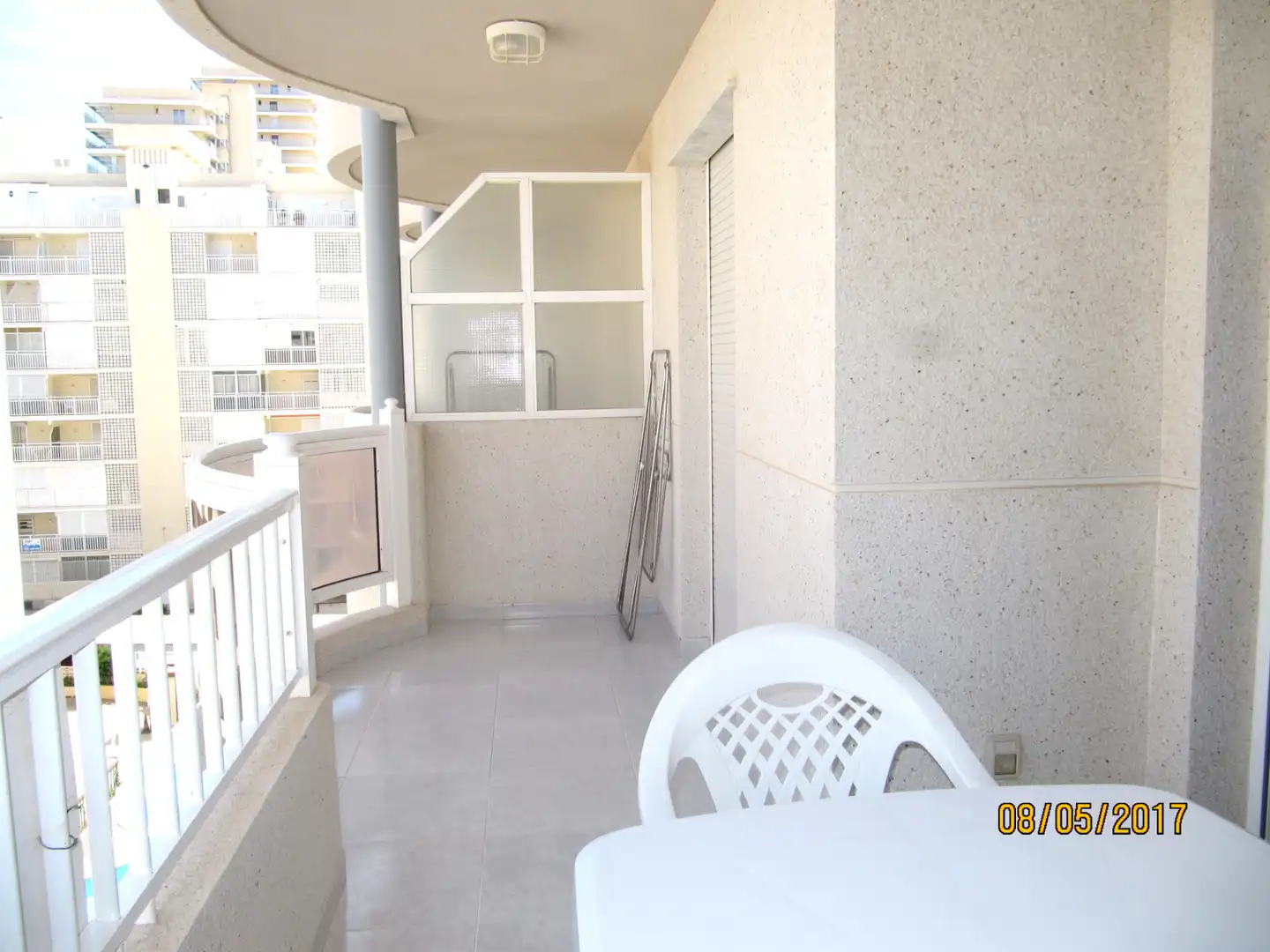 Terrasse von Wohnungen zur Miete in Peñíscola / Peníscola mit Klimaanlage, Heizung und Terrasse