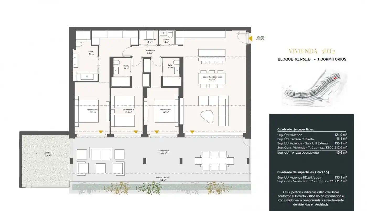 Wohnung mit Pool zum Verkauf in La Quinta, imagen 24