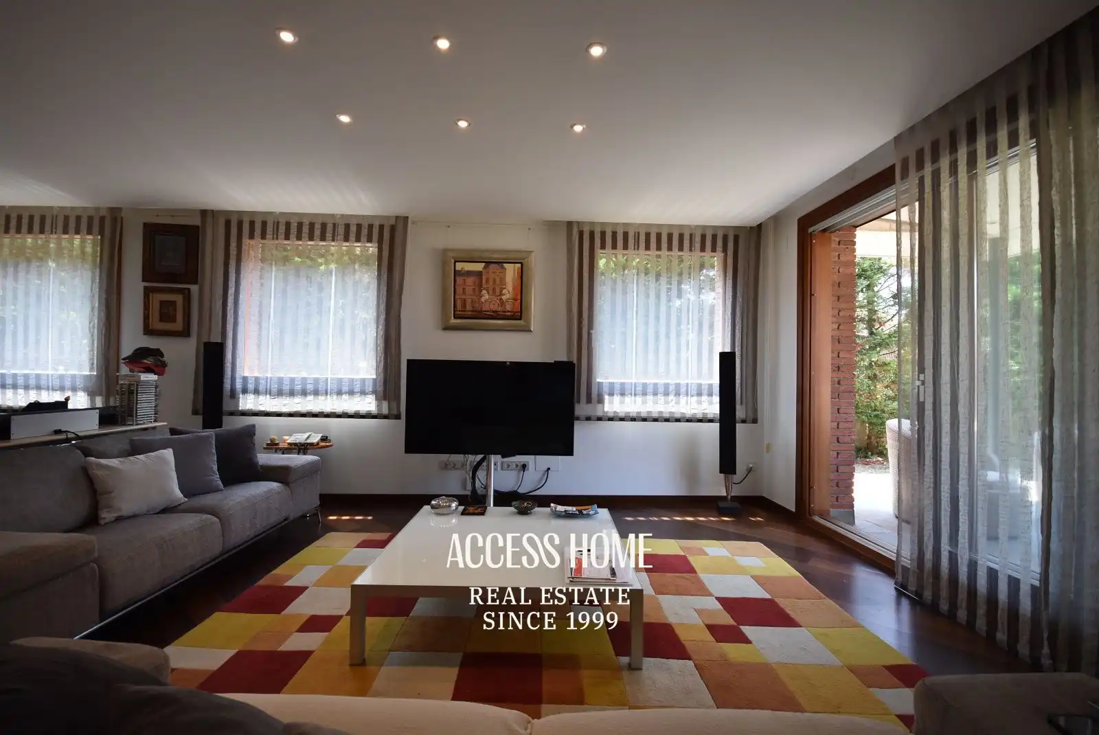 Sala de estar de Casa o chalet en venta en Cabrera de Mar con Aire acondicionado, Calefacción y Alarma