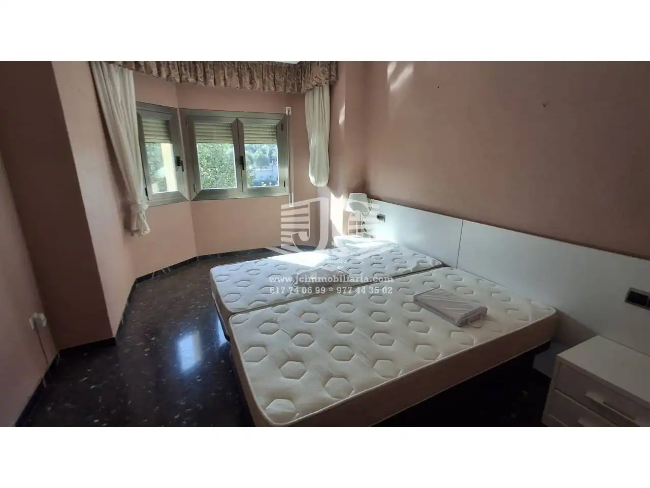Bedroom of Flat for rent in Tortosa  with Heating, Furnished and Balcony