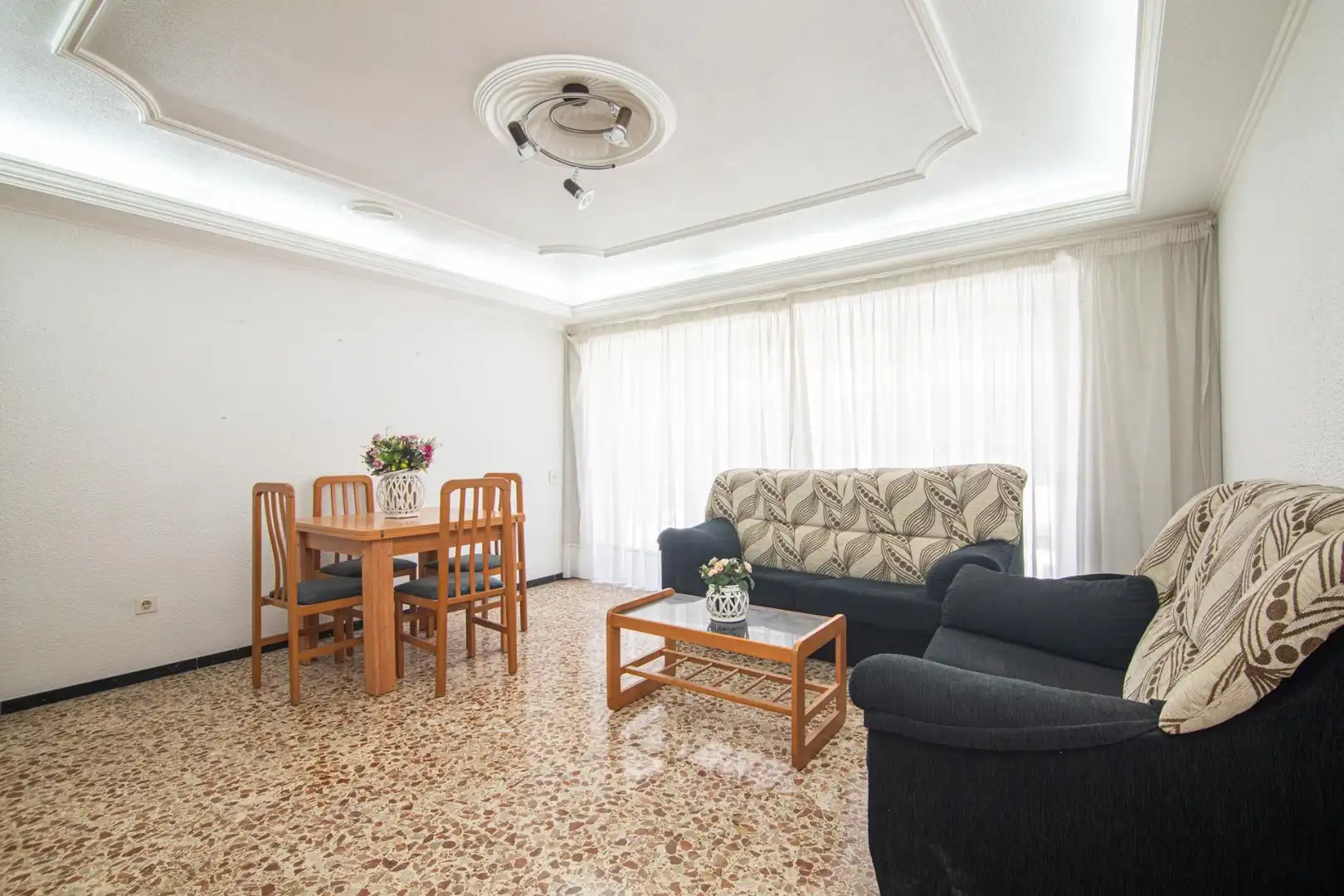 Sala d'estar de Pis en venda en Elche / Elx amb Terrassa