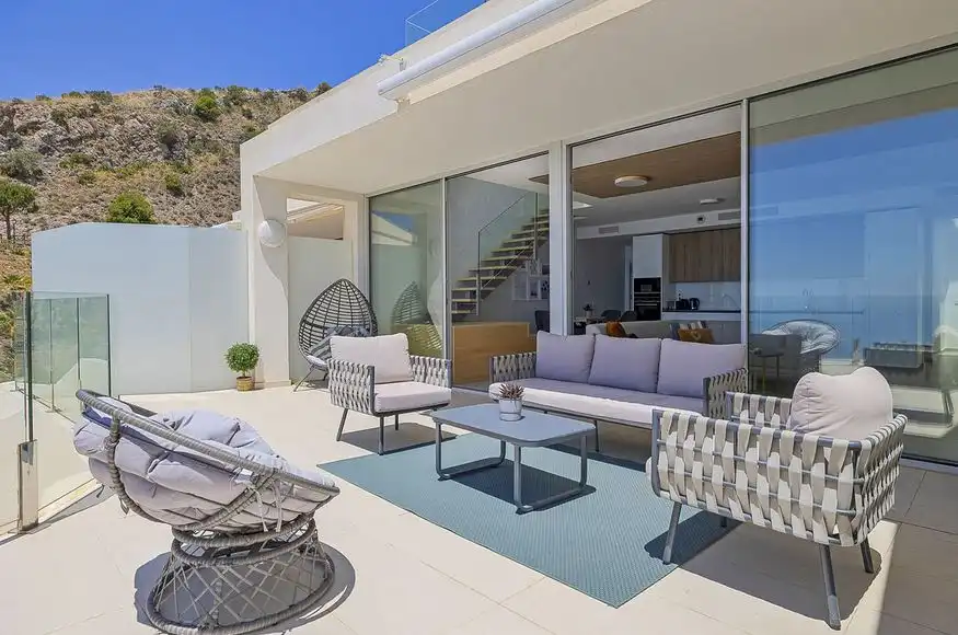 Terraza de Ático en venta en Benalmádena con Aire acondicionado, Terraza y Trastero