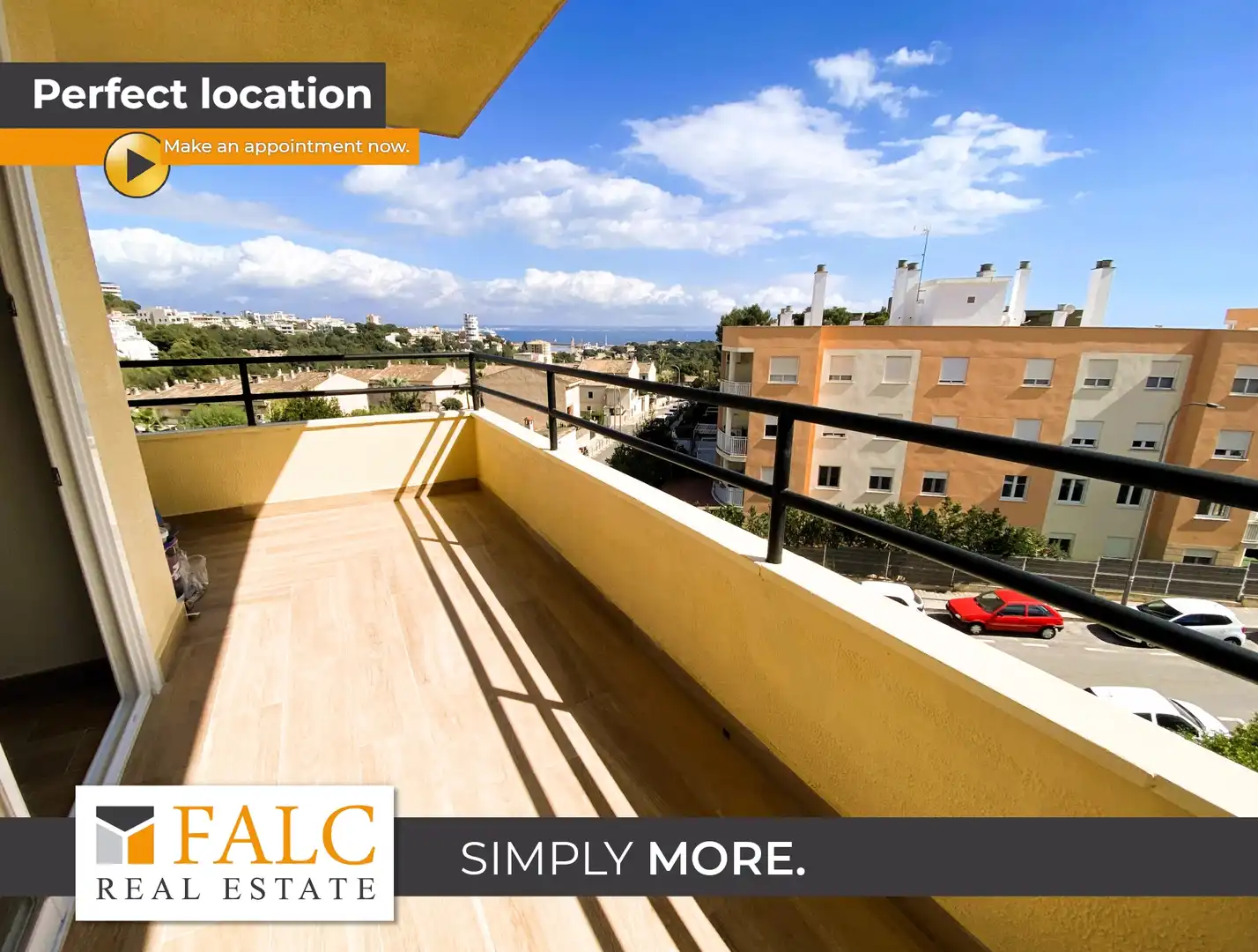 Apartamento con terraza en venta en Ponent