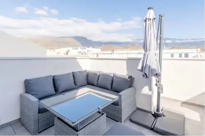 Terrassa de Apartament de lloguer en Güímar amb Aire condicionat, Terrassa i Moblat