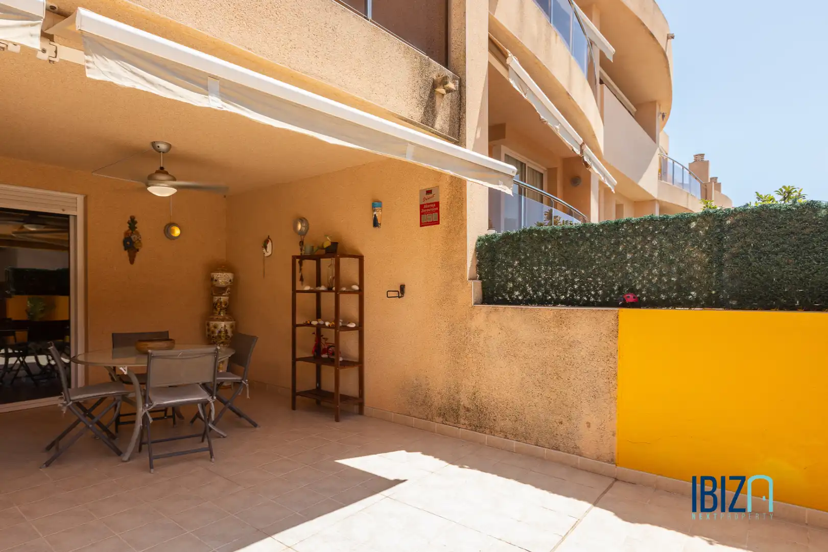 Terrasse von Wohnung zum Verkauf in Eivissa mit Klimaanlage, Heizung und Terrasse