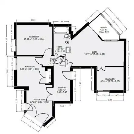 Wohnung zum Verkauf in Alicante / Alacant mit Balkon