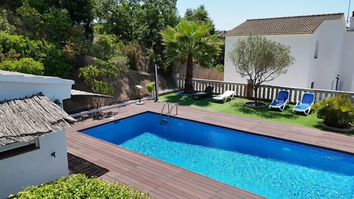 Piscina de Casa o xalet en venda en Vidreres amb Aire condicionat, Calefacció i Jardí privat