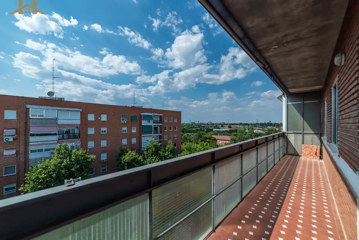 Terrasse von Wohnung zum Verkauf in Alcorcón mit Heizung, Terrasse und Ofen