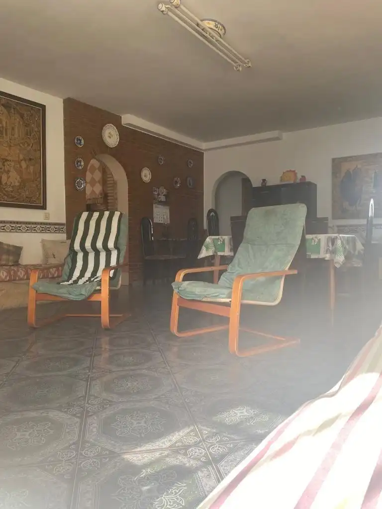 Sala d'estar de Casa o xalet en venda en La Pobla de Tornesa amb Jardí privat, Terrassa i Traster