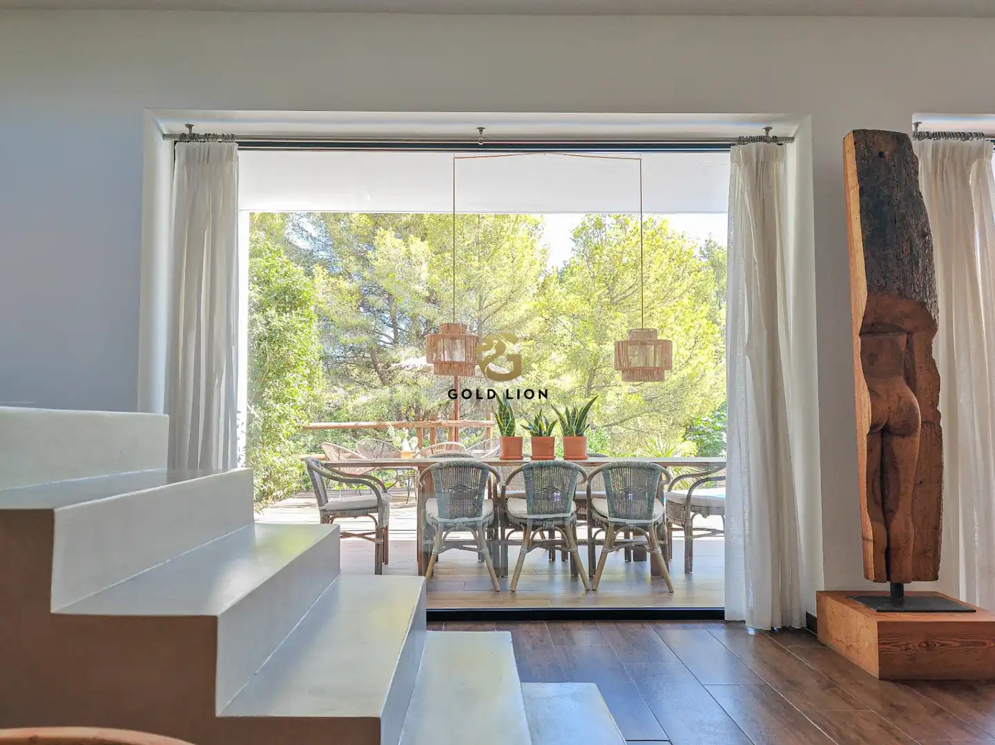 Dining room of Houses for sale in Dénia  with Air Conditioner, Heating and Private garden