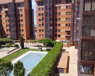 Swimming pool of Flat for sale in  Madrid Capital  with Air Conditioner