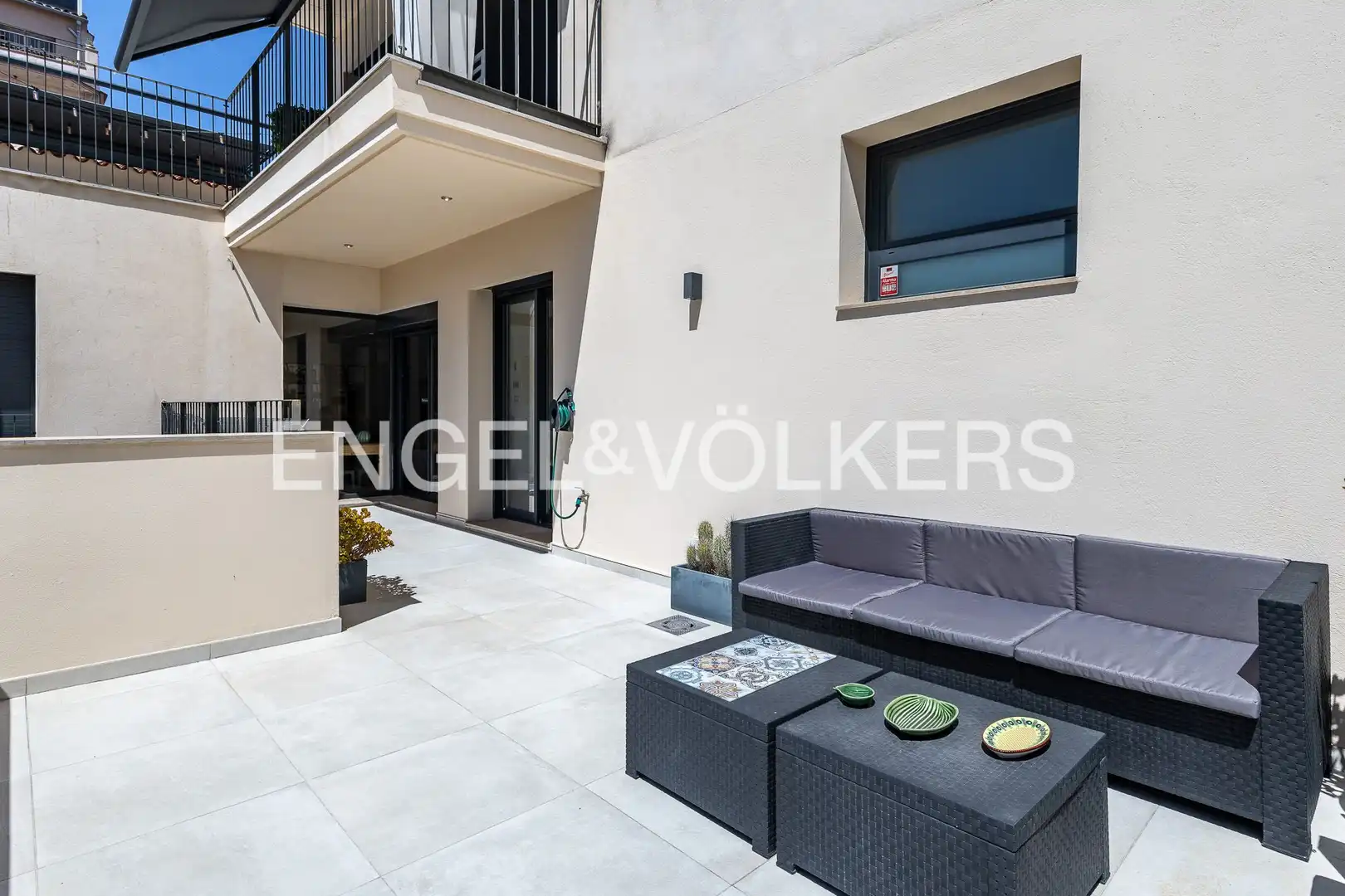 Terraza de Piso en venta en Sant Cugat del Vallès con Aire acondicionado, Calefacción y Jardín privado
