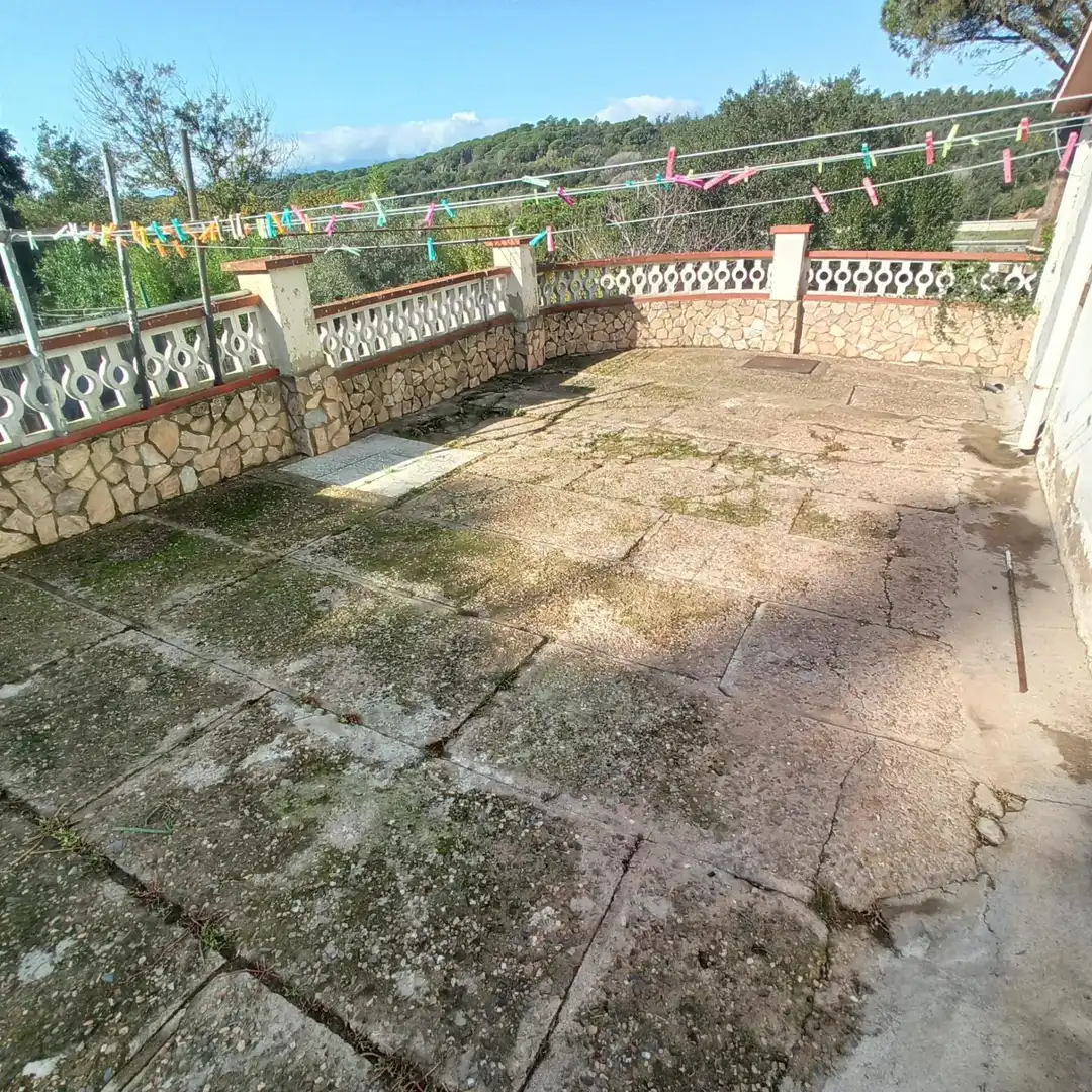 Garden of Detached homes for sale in Maçanet de la Selva  with Air Conditioner, Terrace and Swimming Pool