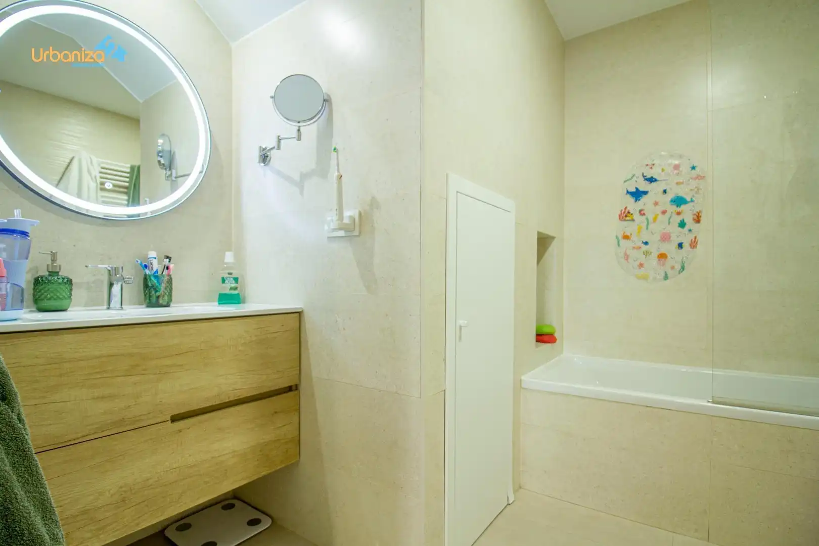 Badezimmer von Dachboden zum Verkauf in Badajoz mit Klimaanlage, Heizung und Terrasse