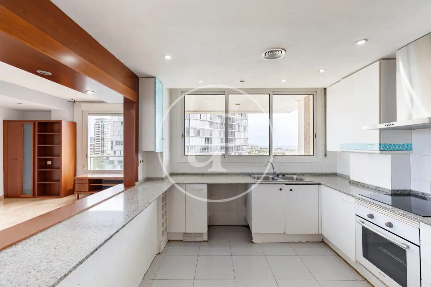 Kitchen of Flat for sale in Barcelona  with Air Conditioner, Heating and Terrace