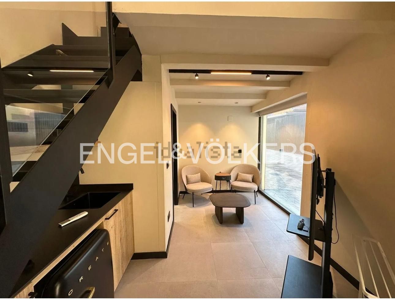 Sala de estar de Piso de alquiler en  Valencia Capital con Calefacción