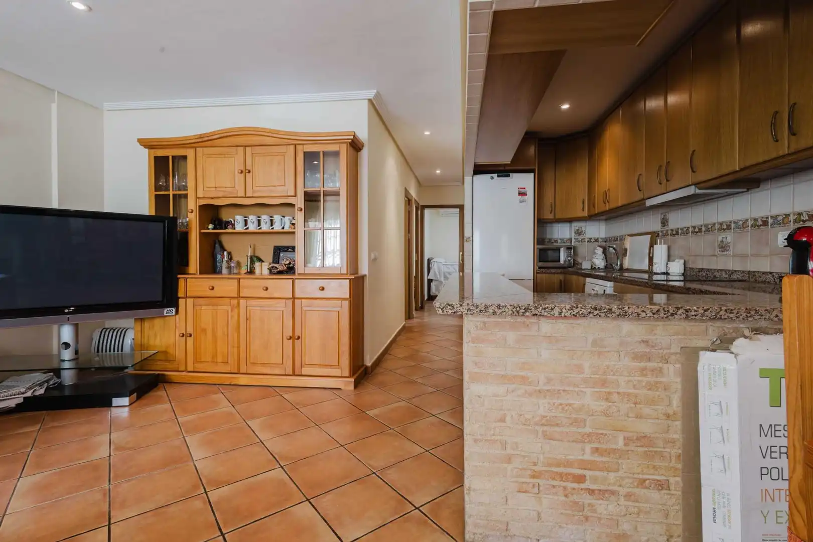 Cocina de Apartamento en venta en Torrevieja con Jardín privado
