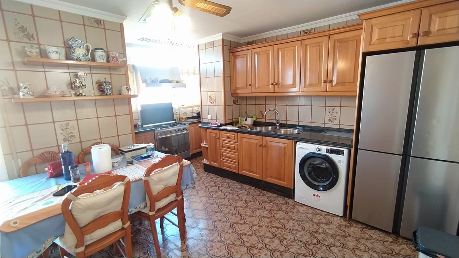 Cuina de Pis en venda en Málaga Capital amb Aire condicionat, Terrassa i Moblat