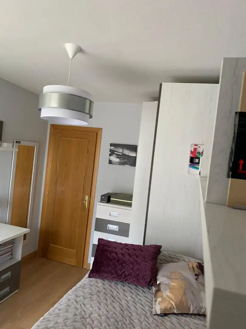 Schlafzimmer von Maisonette zur Miete in Salamanca mit Heizung, Privatgarten und Parkett