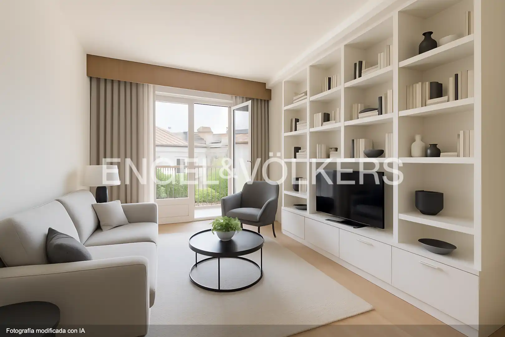 Wohnzimmer von Wohnung zum Verkauf in Bilbao  mit Heizung und Balkon