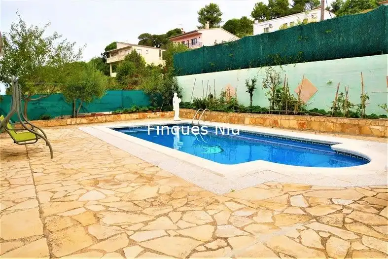 Piscina de Casa o xalet en venda en Lloret de Mar amb Calefacció, Jardí privat i Piscina