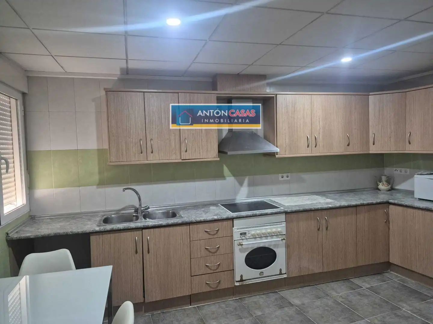 Cocina de Piso de alquiler en Monóvar  / Monòver con Aire acondicionado y Amueblado