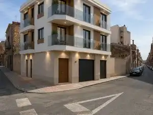Vista exterior de Residencial en venda en Elda