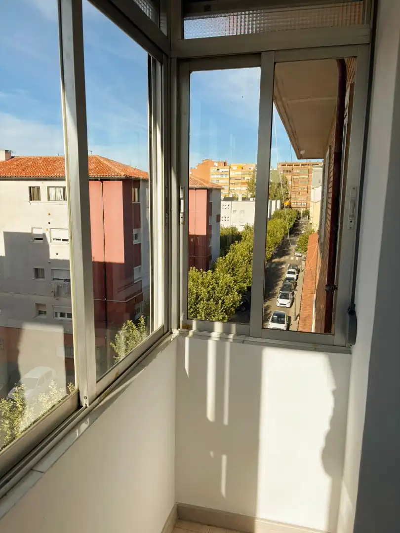 Balcony of Flat for sale in Palencia  with Heating, Terrace and Furnished