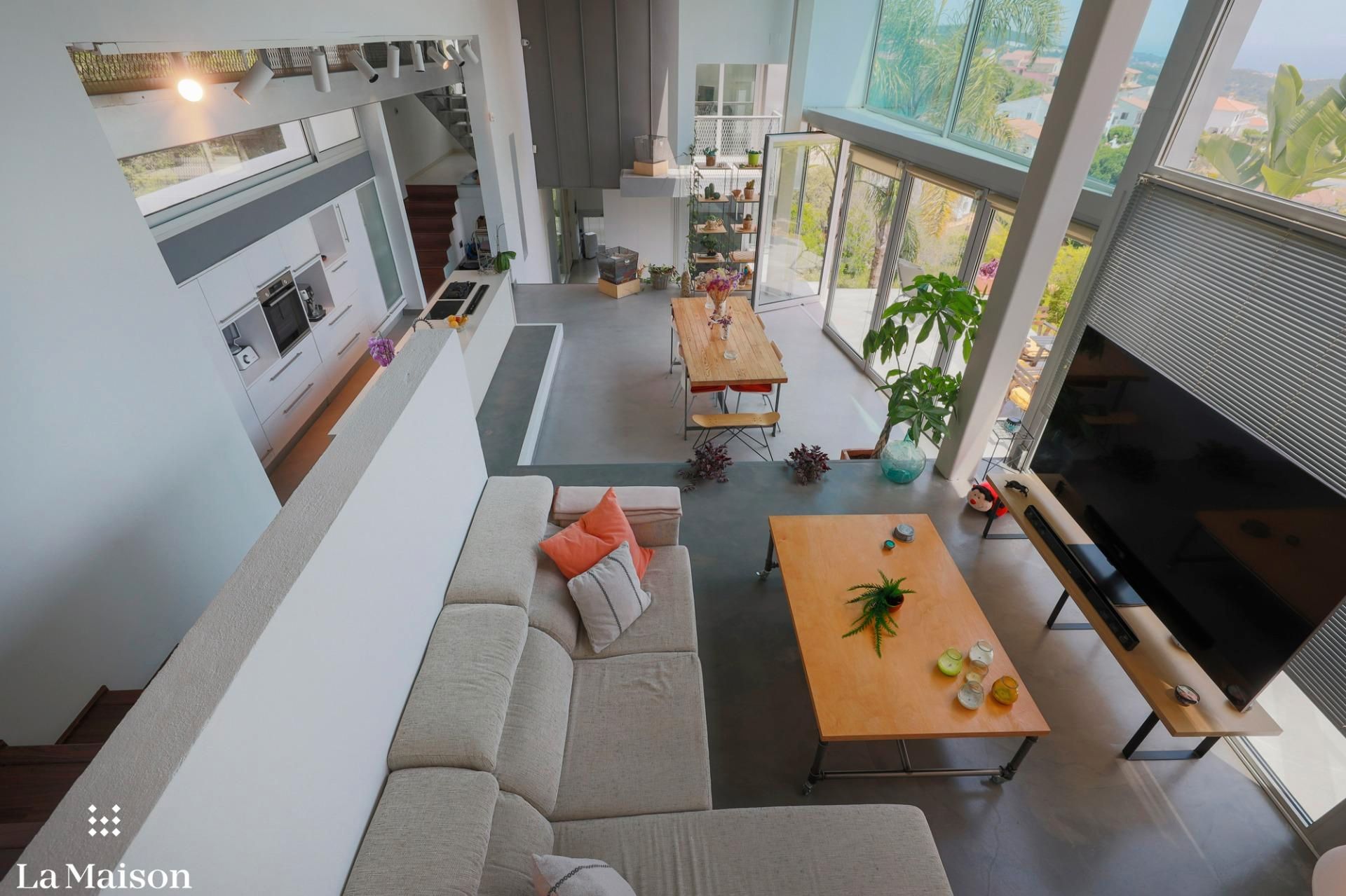 Living room of House or chalet for sale in Sant Cebrià de Vallalta  with Air Conditioner, Heating and Private garden