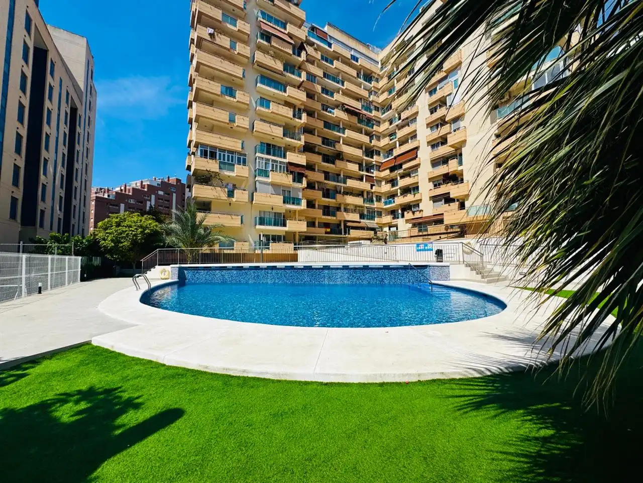 Piscina de Piso en venta en Villajoyosa / La Vila Joiosa con Aire acondicionado y Terraza