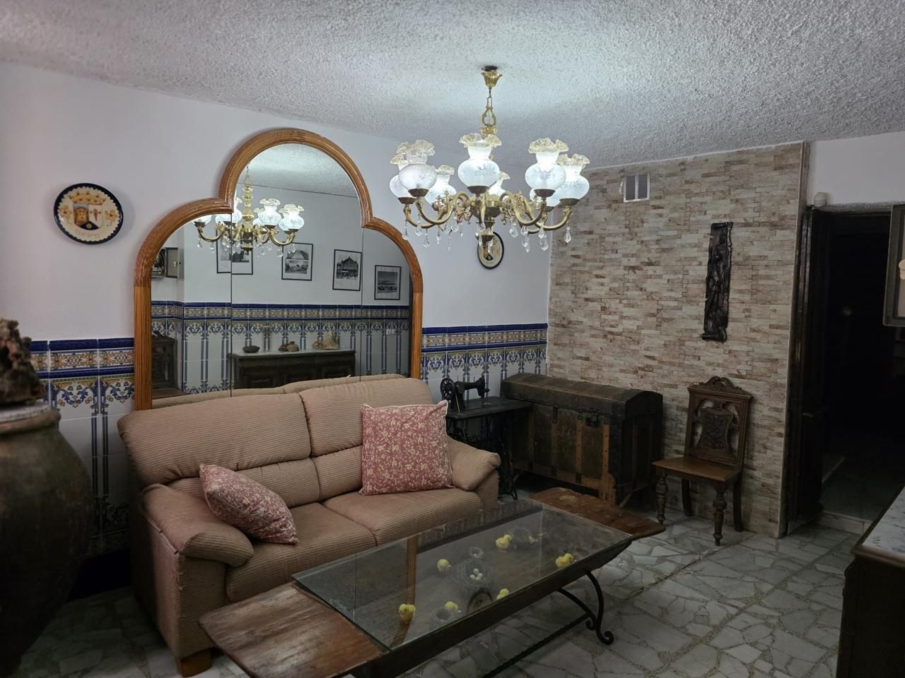 Living room of House or chalet for sale in Bacares  with Air Conditioner, Private garden and Terrace