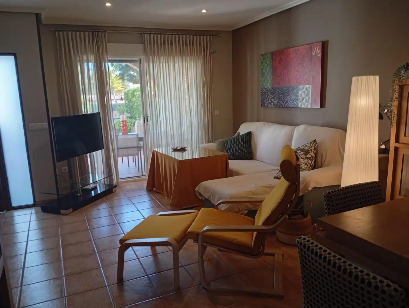 Living room of Detached homes for sale in Vera  with Air Conditioner, Private garden and Terrace