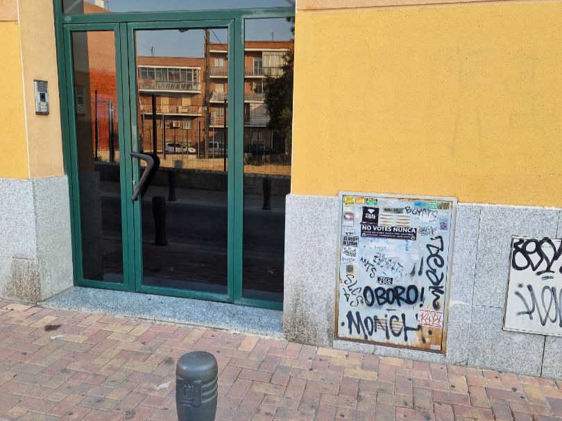 Exterior view of Garage to rent in  Madrid Capital