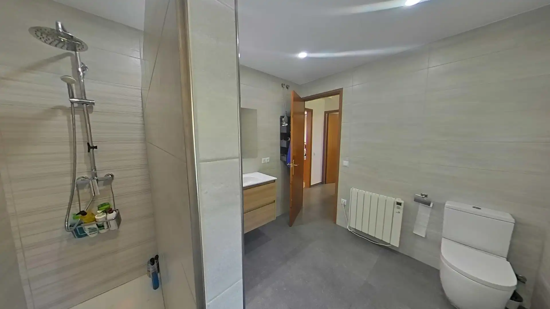 Bathroom of Houses for sale in La Pobla de Claramunt  with Private garden and Storage room