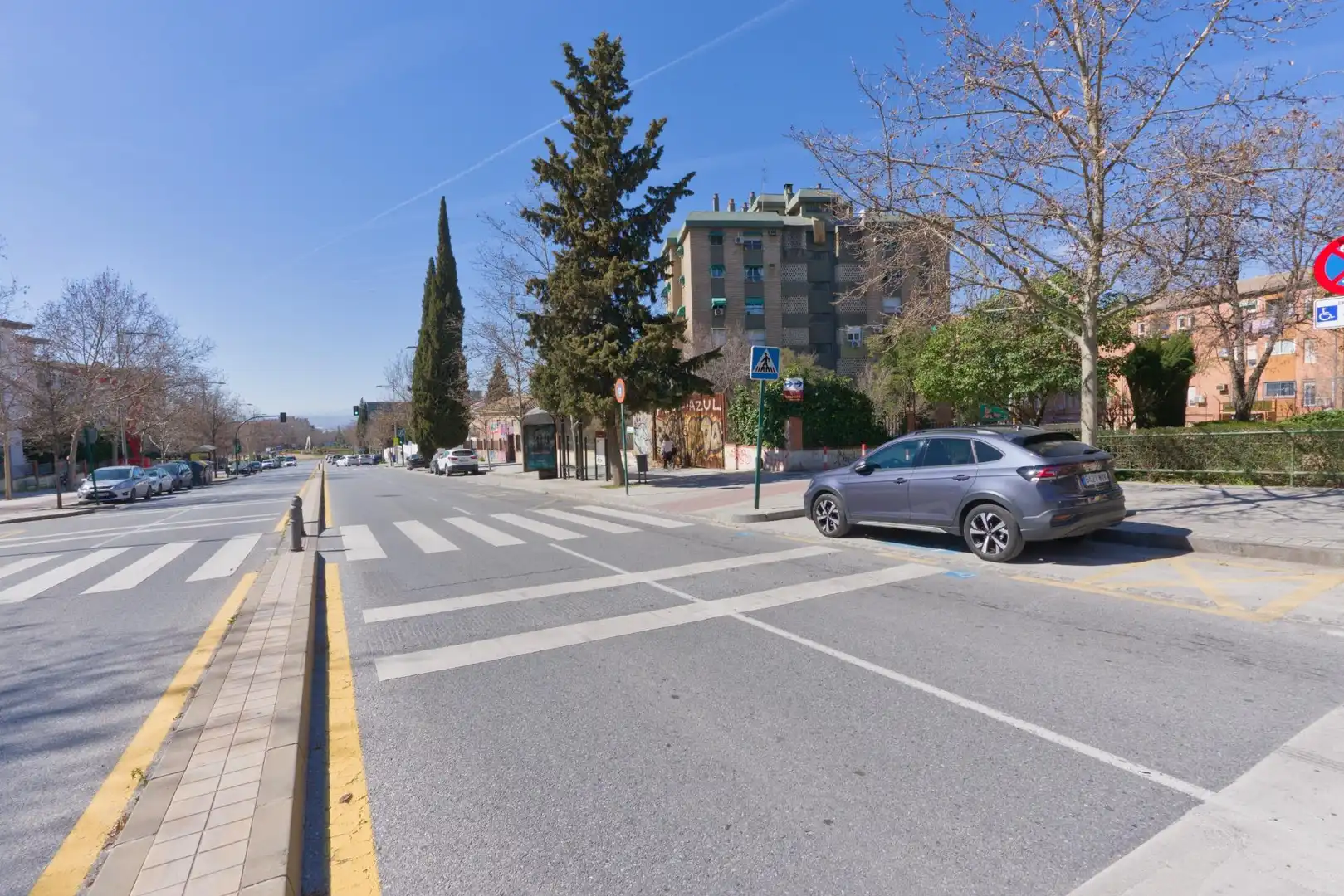 Exterior view of Flat for sale in Granada  with Heating