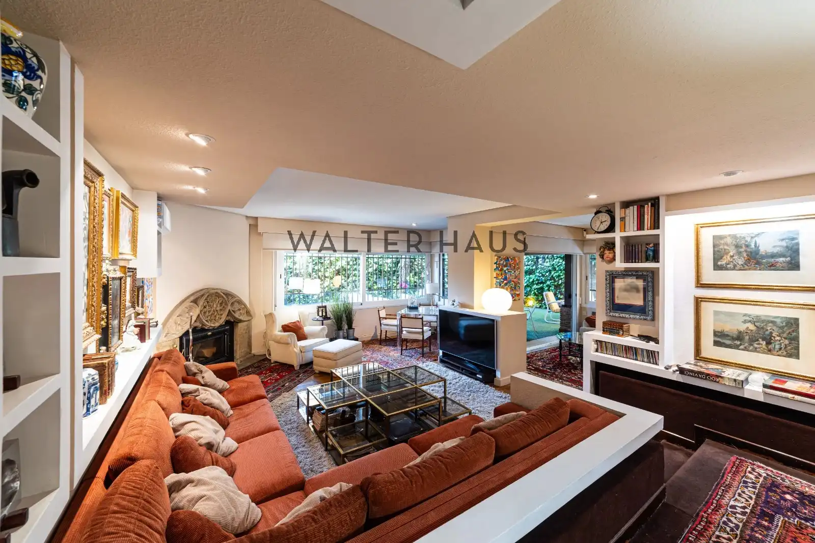 Sala de estar de Piso en venta en Madrid con Aire acondicionado, Calefacción y Jardín privado