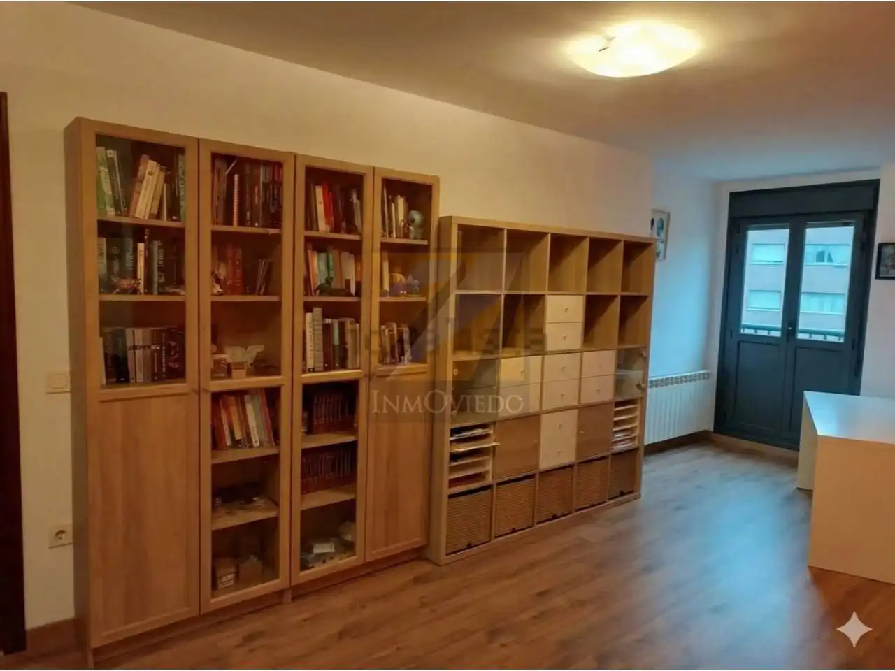 Living room of Flat for sale in Gijón   with Heating, Storage room and Furnished