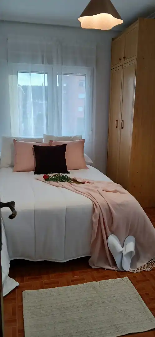 Bedroom of Flat for rent in Corvera de Asturias  with Heating, Furnished and Oven