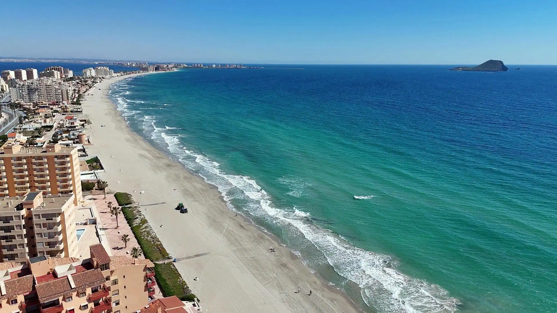 Außenansicht von Wohnung zum Verkauf in La Manga del Mar Menor mit Möbliert, Balkon und Alarm