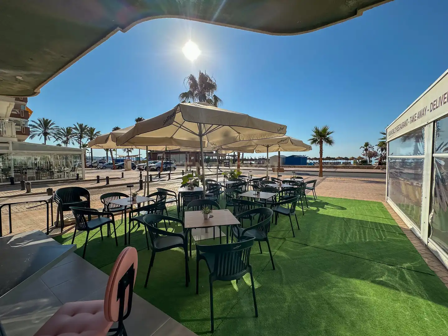 Terrace of Commercial properties for transfer in Fuengirola