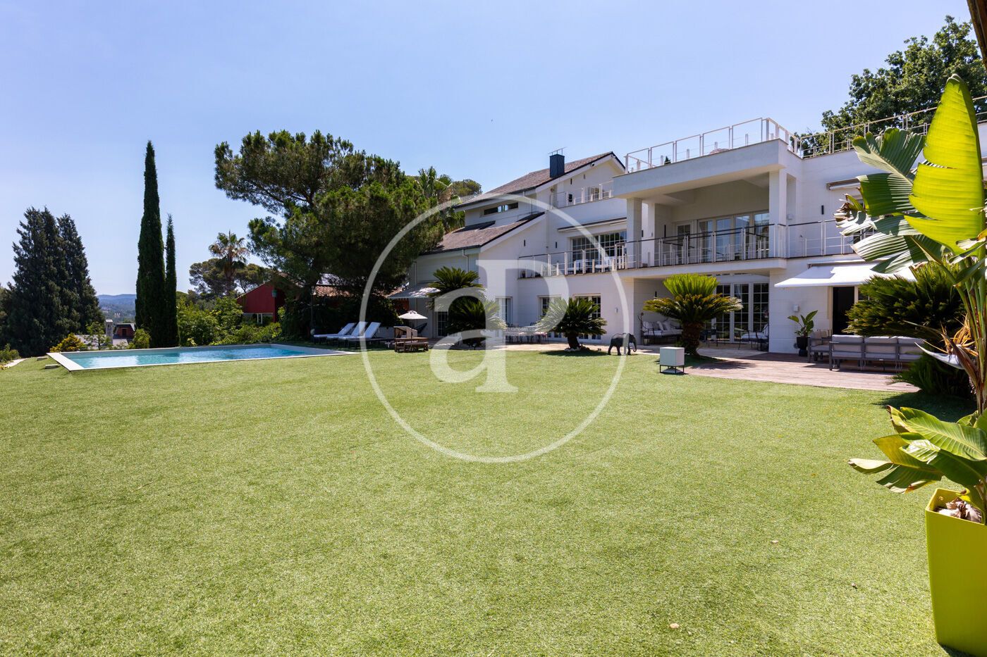 Jardín de Casa o chalet en venta en Sant Cugat del Vallès con Aire acondicionado, Calefacción y Jardín privado
