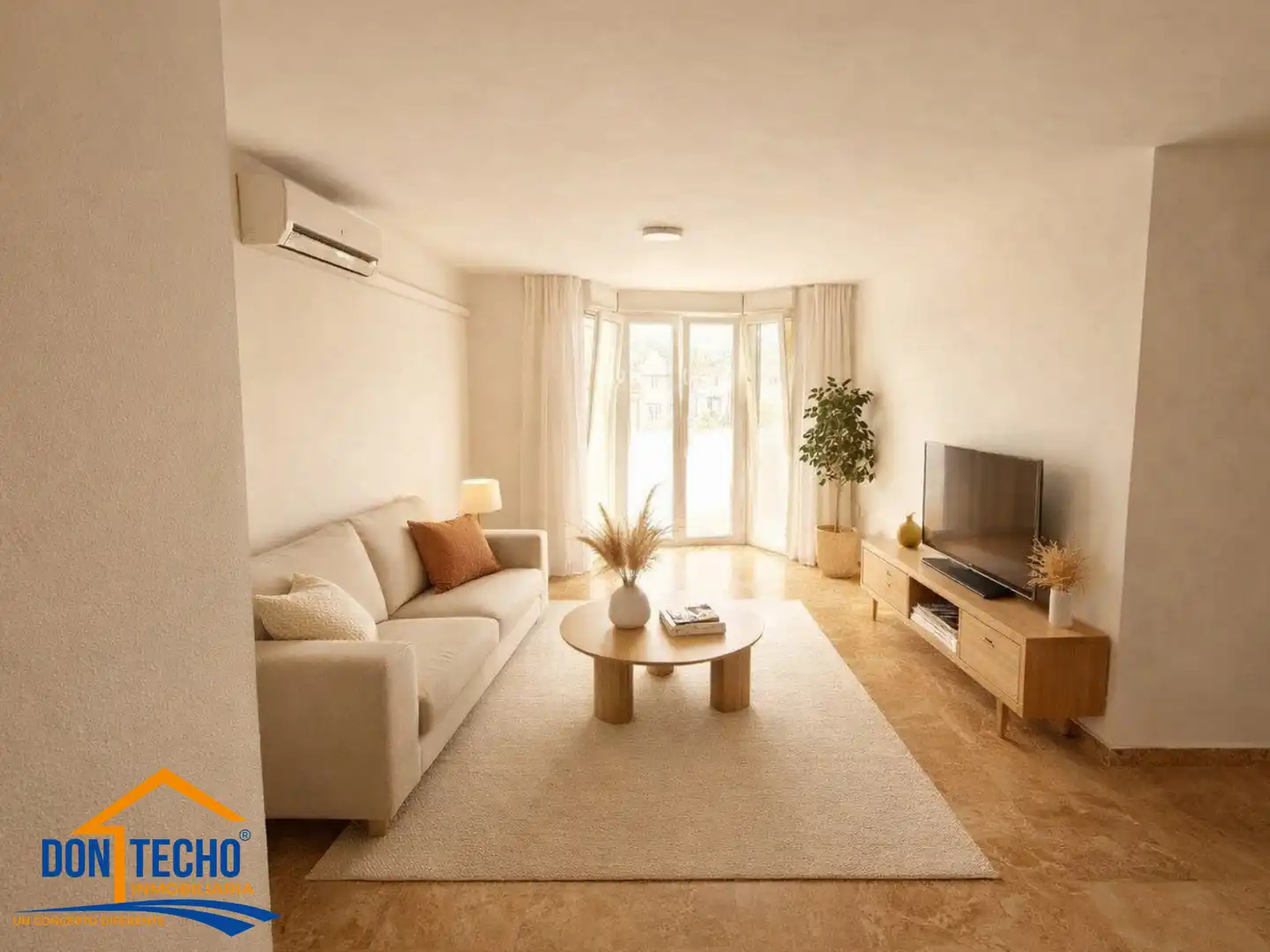 Sala d'estar de Pis en venda en Alhaurín de la Torre amb Forn, Rentadora i Microones