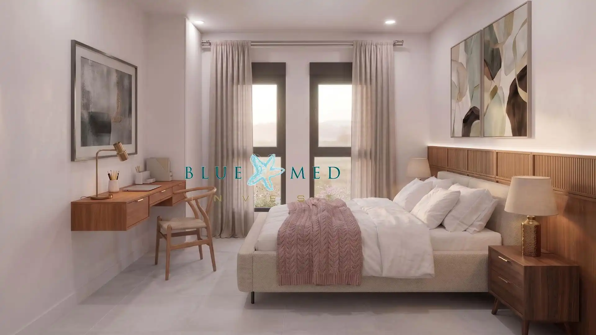 Habitación de Casa o chalet en venta en Lorca con Aire acondicionado, Calefacción y Jardín privado