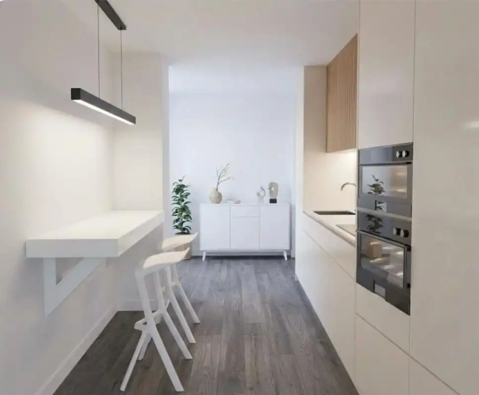 Cocina de Piso en venta en  Valencia Capital con Aire acondicionado, Calefacción y Terraza