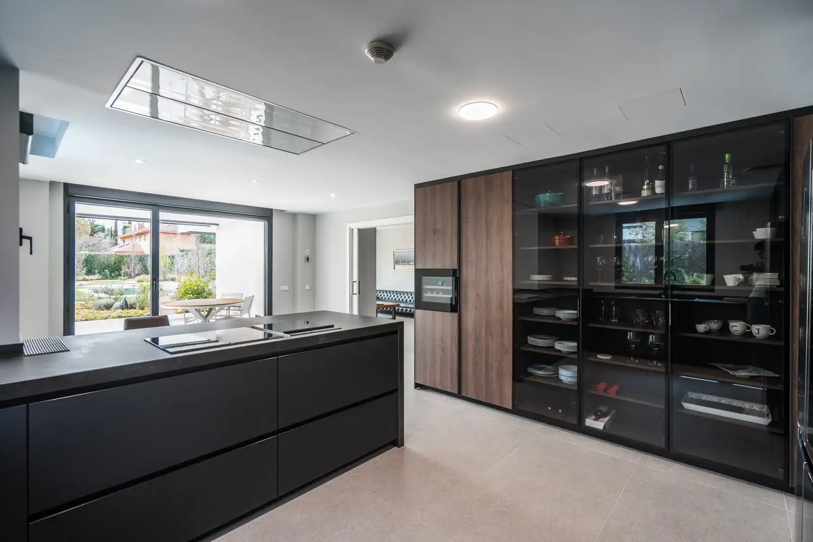 Kitchen of Houses for sale in Villanueva de la Cañada  with Air Conditioner, Heating and Private garden