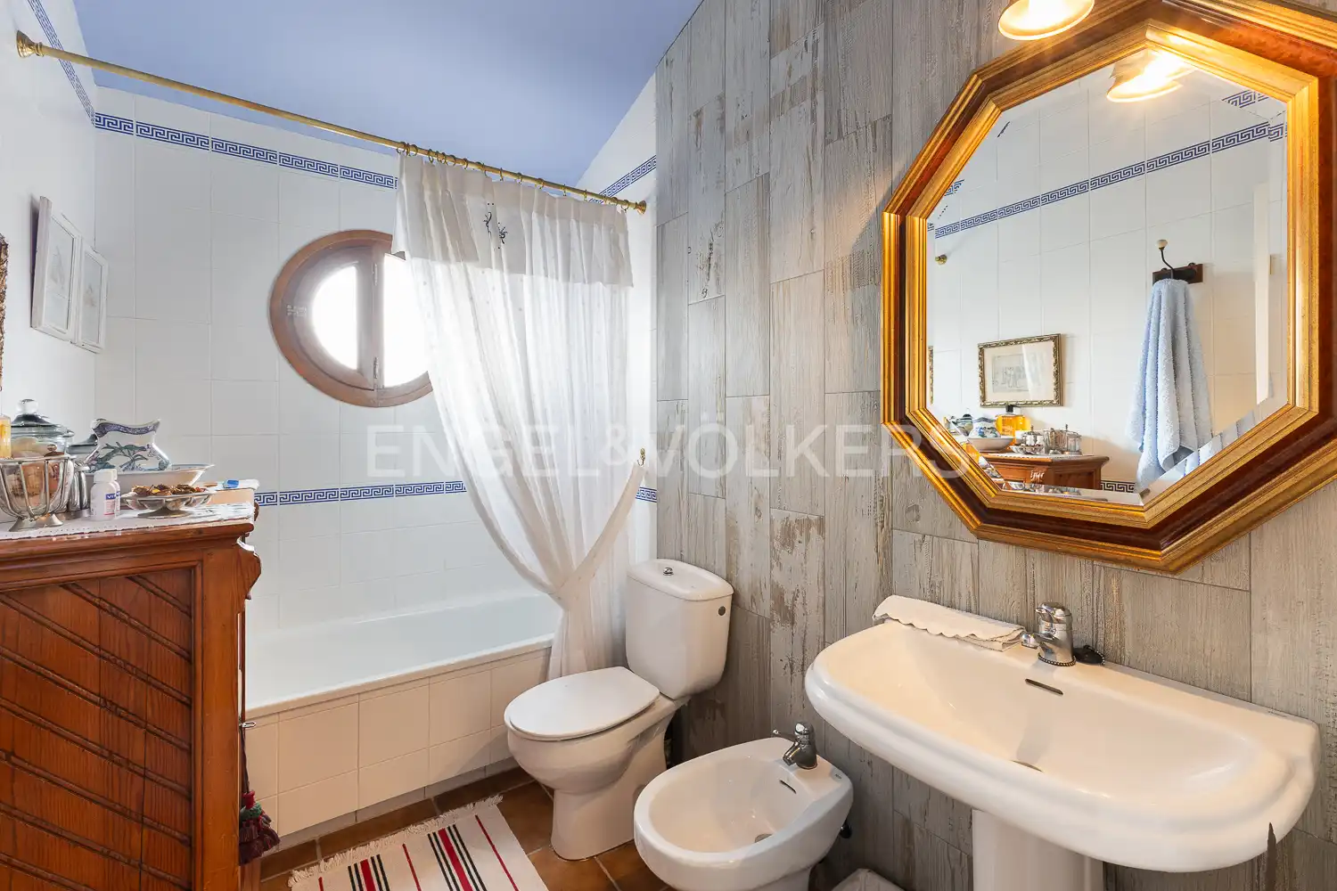 Baño de Casa adosada en venta en Viver con Calefacción, Terraza y Amueblado
