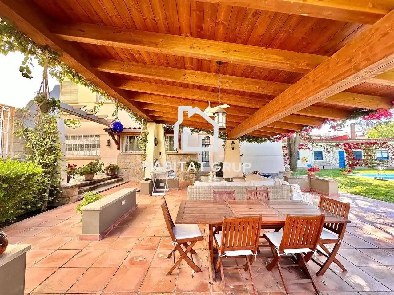 Terraza de Casa o chalet en venta en Castellbisbal con Aire acondicionado, Jardín privado y Trastero